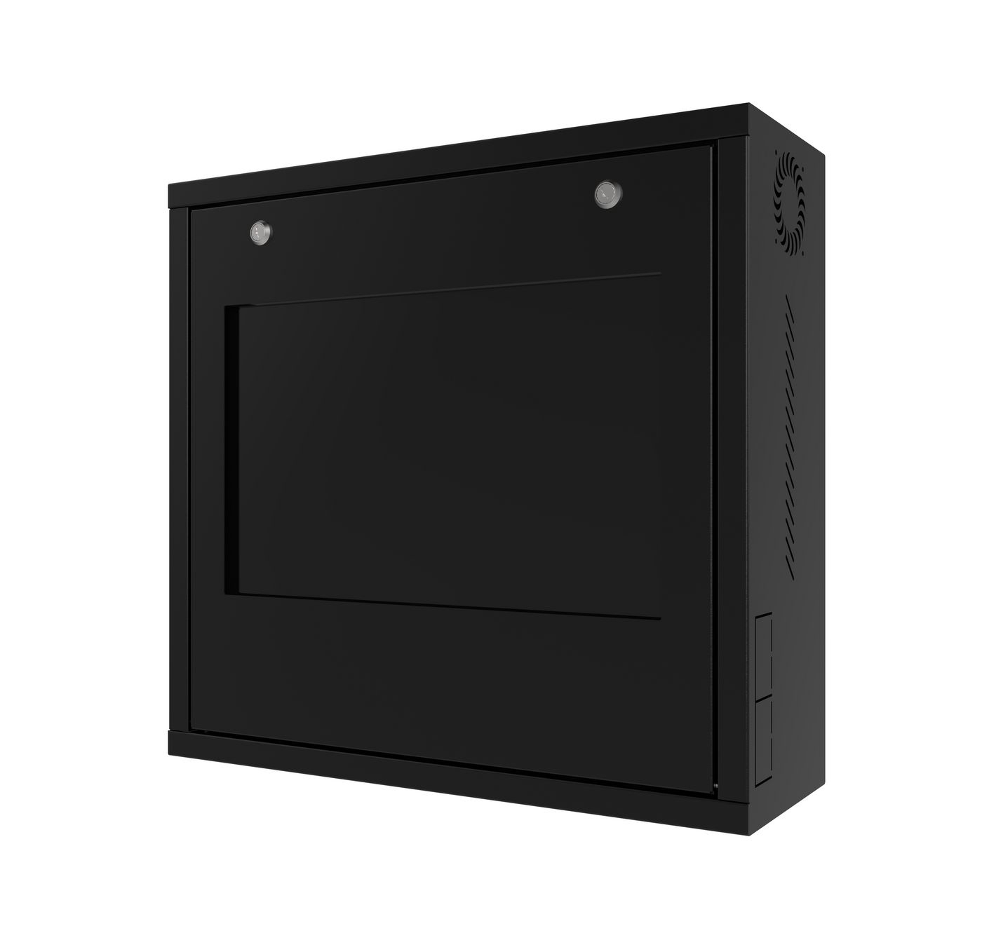 Lanview RWSLMBL1 rack cabinet 2U Wall mounted rack Black – image 2