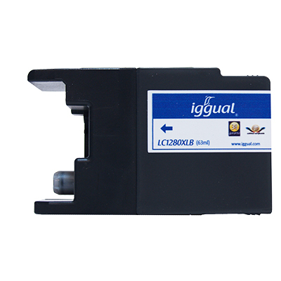 iggual PSILC1280XLB ink cartridge High (XL) Yield Black