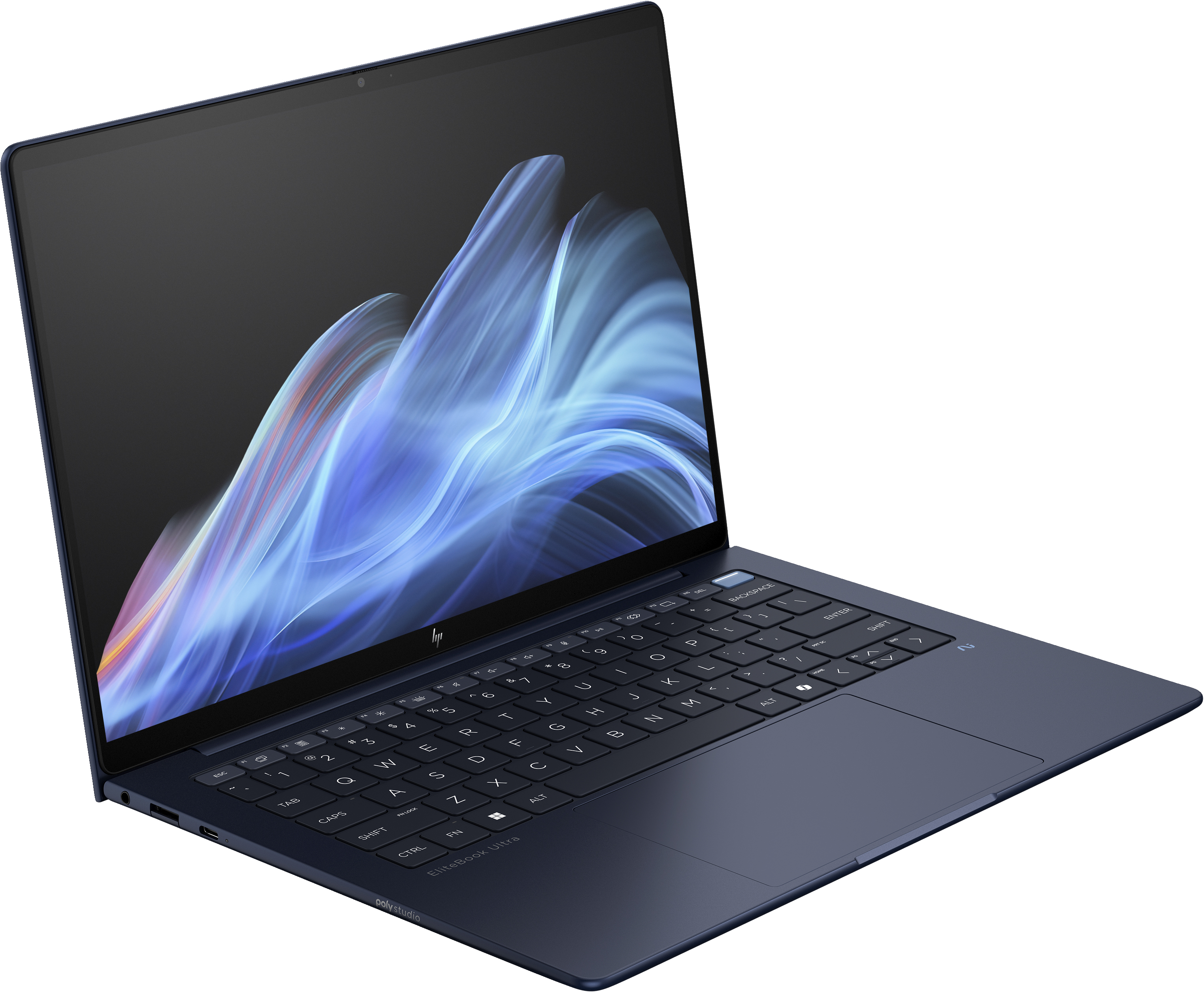 HP EliteBook X G1i Next Gen AI Wolf Pro Security Edition Copilot+ PC Intel Core Ultra 7 258V Laptop 35.6 cm (14″) WUXGA 32 GB LPDDR5x-SDRAM 1 TB SSD Wi-Fi 7 (802.11be) Windows 11 Pro Blue image 2