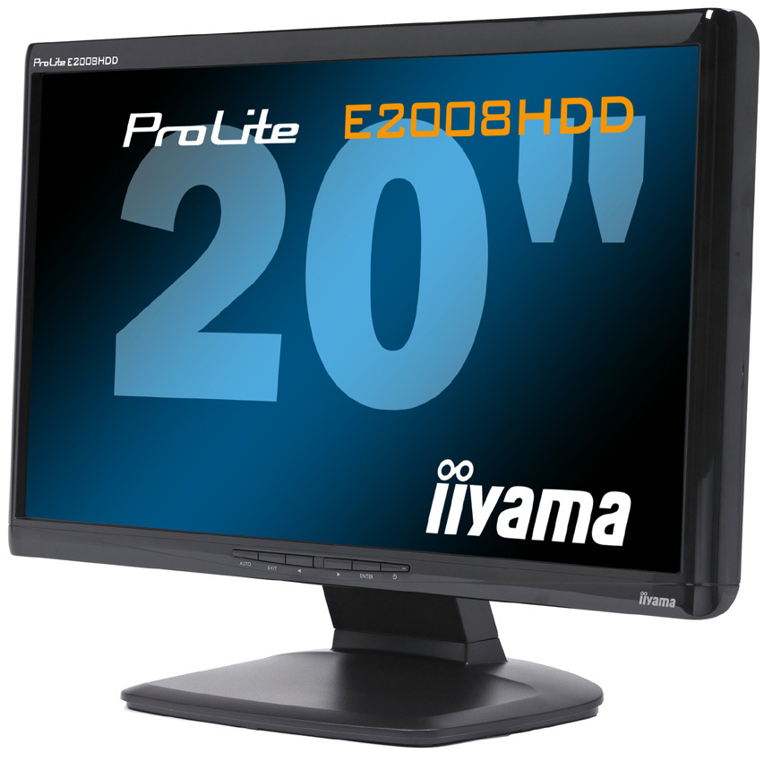 iiyama ProLite E2008HDD-B1 computer monitor – image 2