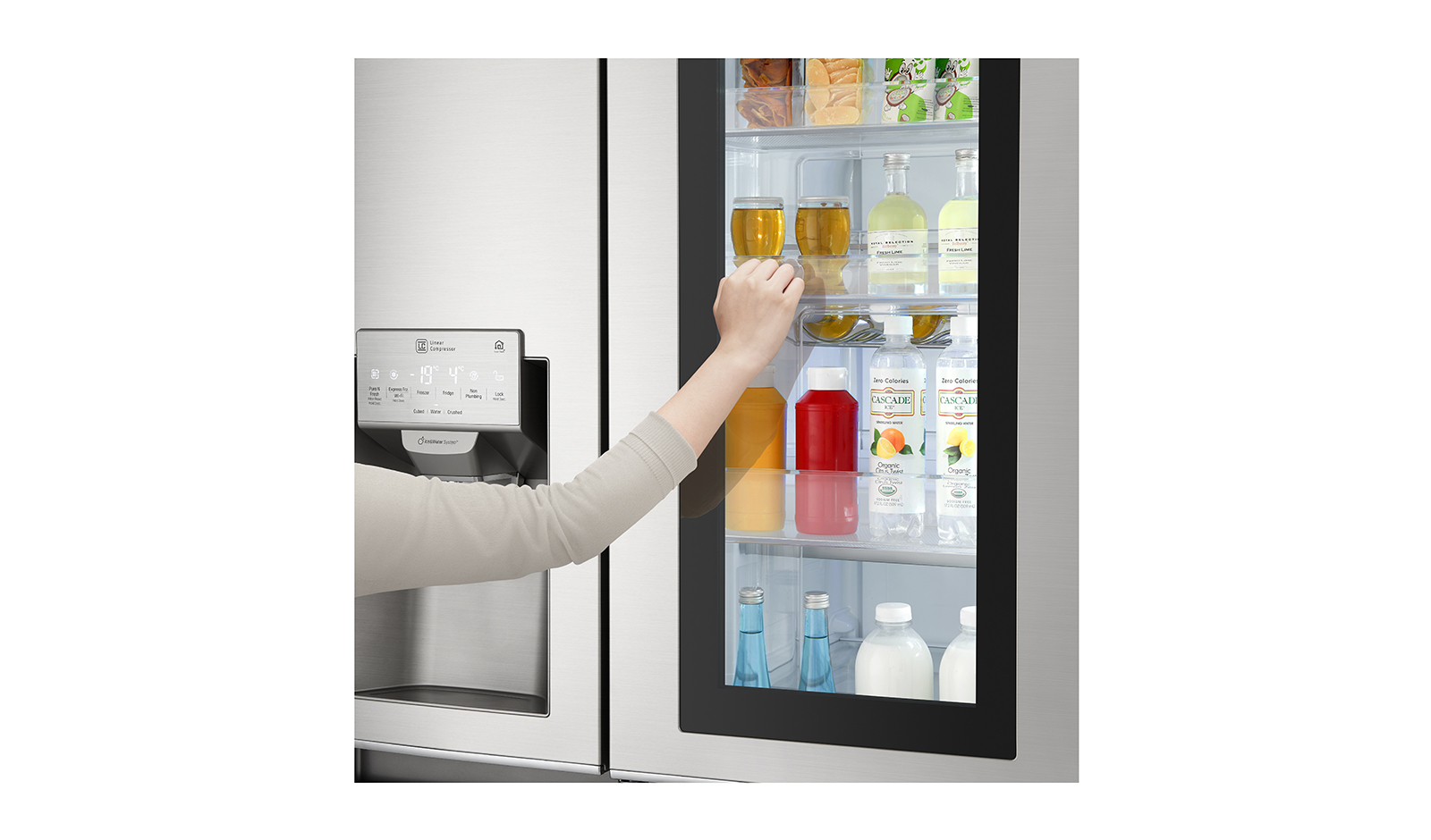 LG GSX961NEAZ side-by-side refrigerator Freestanding – image 8