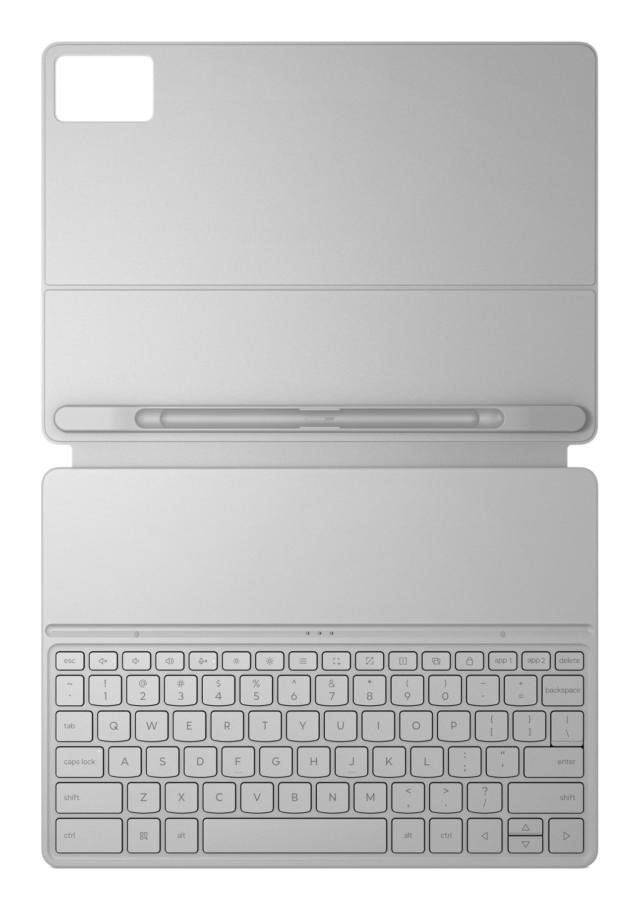 Lenovo ZG38C07529 mobile device keyboard Pogo Pin Grey – image 2