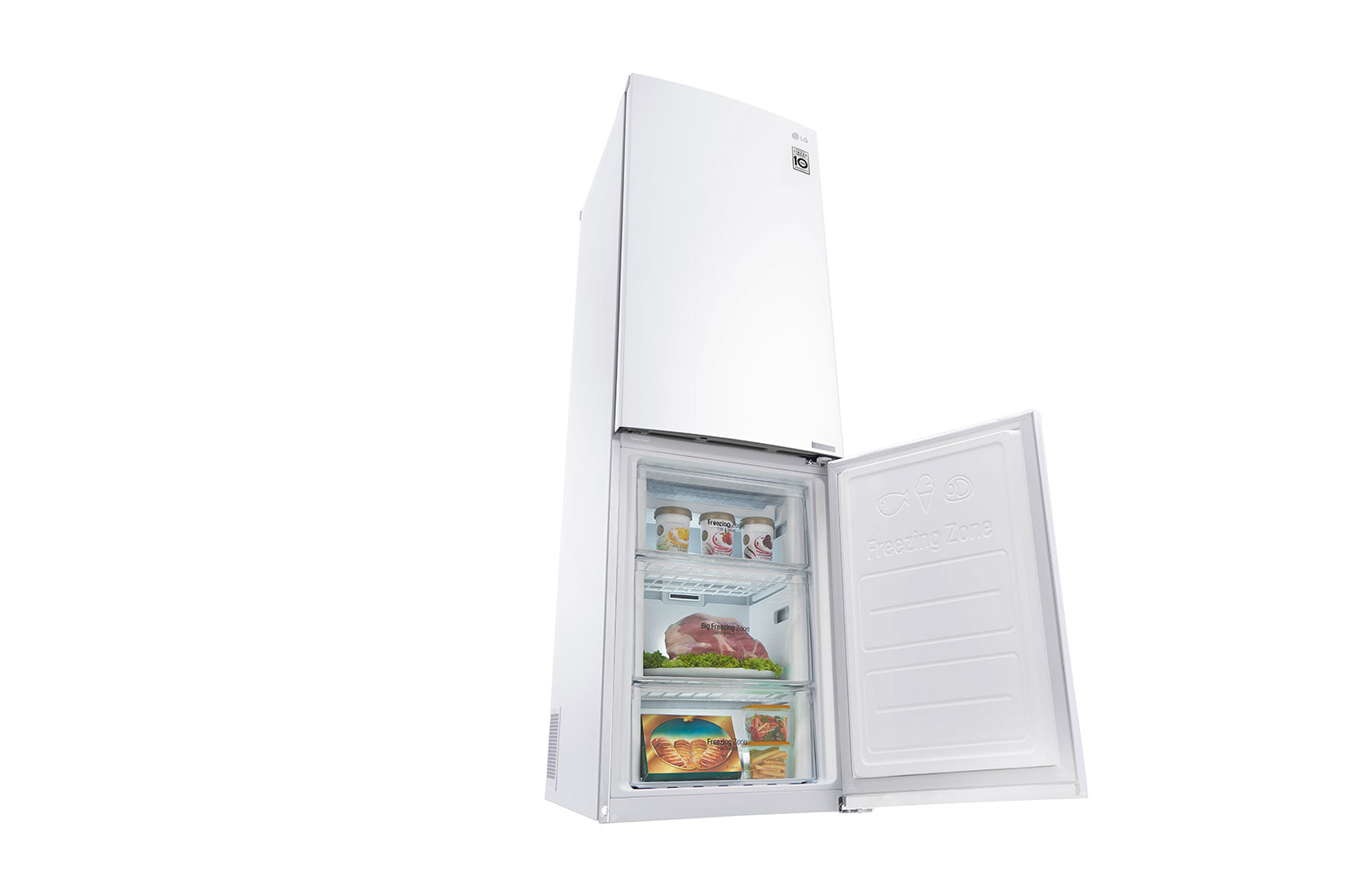 LG GBB60SWPFS fridge-freezer Freestanding – image 6