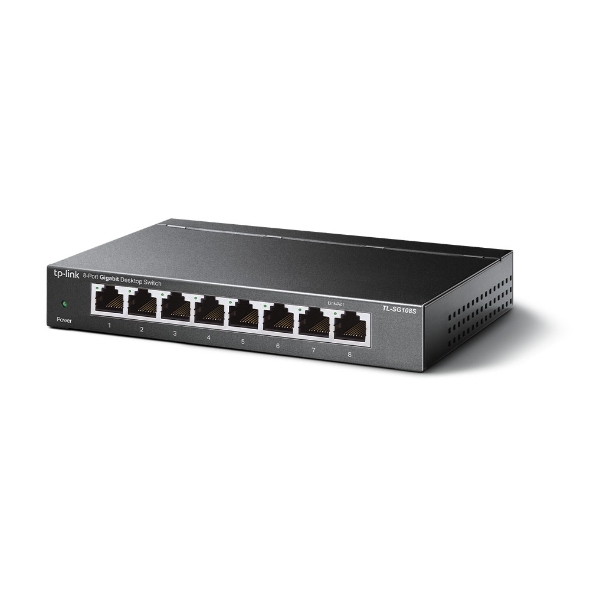 TP-Link Switch 8x GE TL-SG108s Metall Gehäuse V4.4