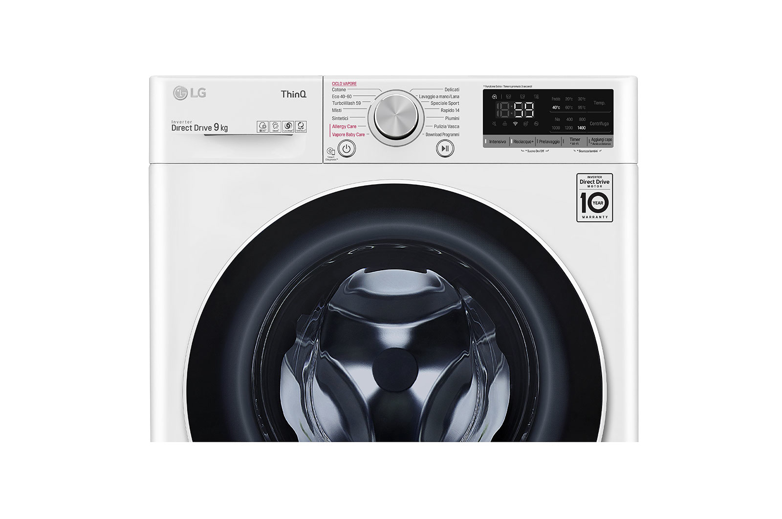 LG F4WV509S0E washing machine Front-load – image 4