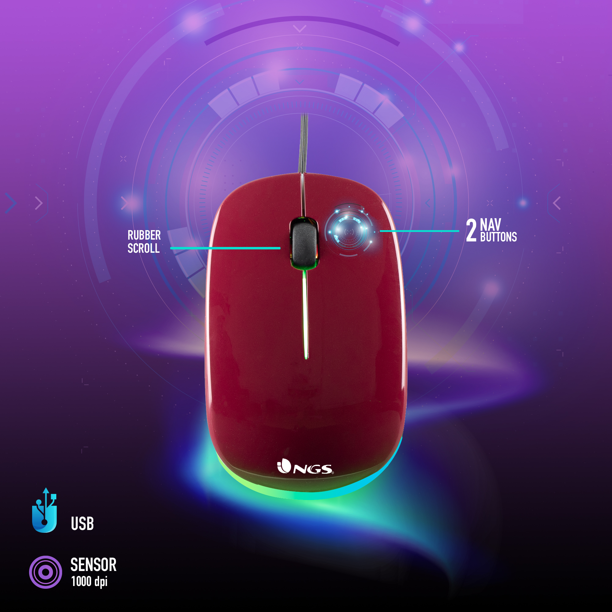 NGS Addict Maroon – image 2