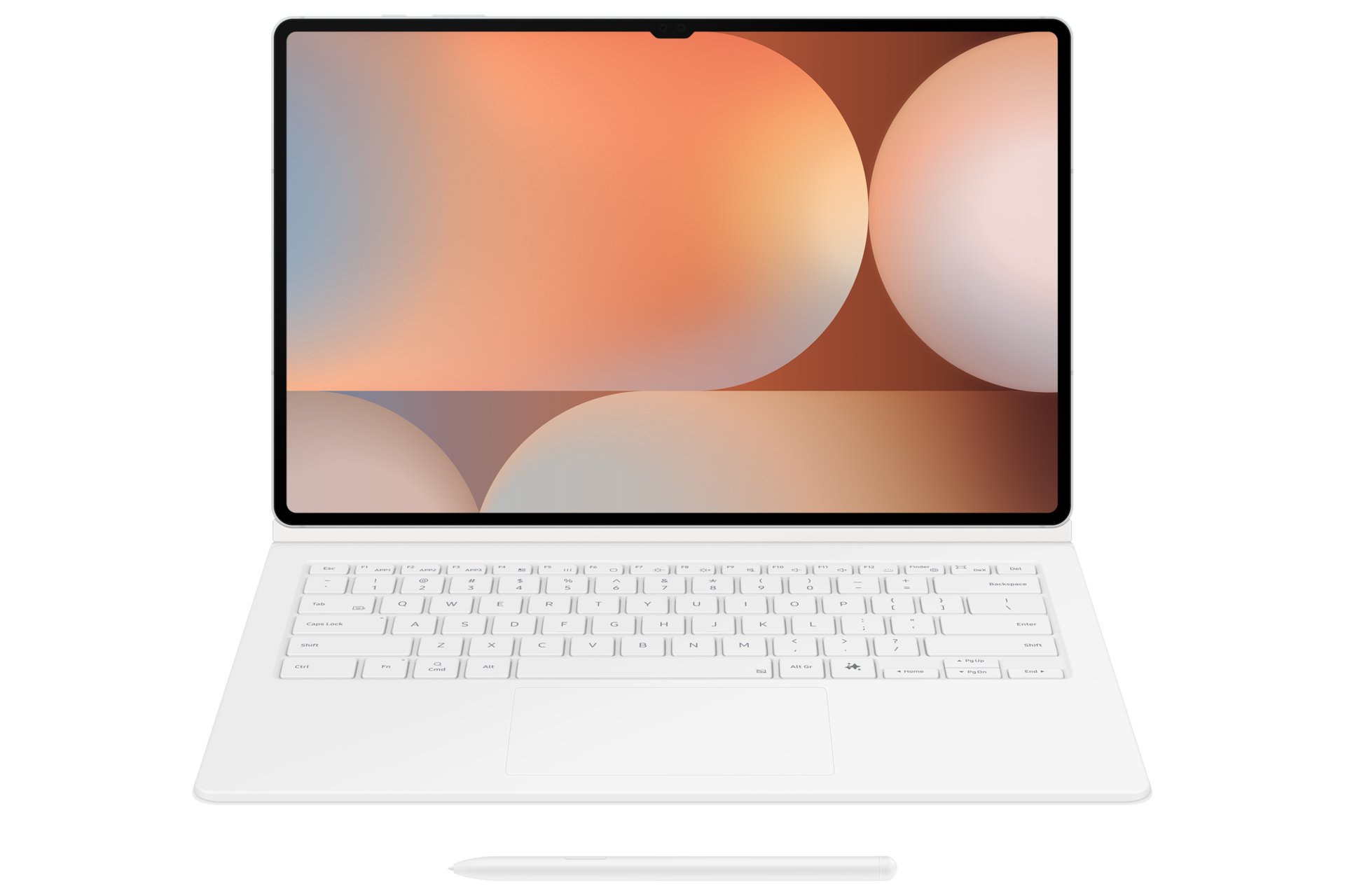Samsung AI Book Cover Keyboard with Trackpad for Galaxy Tab S10 Ultra, S9 Ultra – image 9