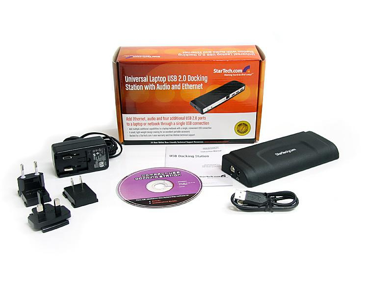 StarTech.com Universal Laptop USB 2.0 Docking Station with Audio and Ethernet – image 5