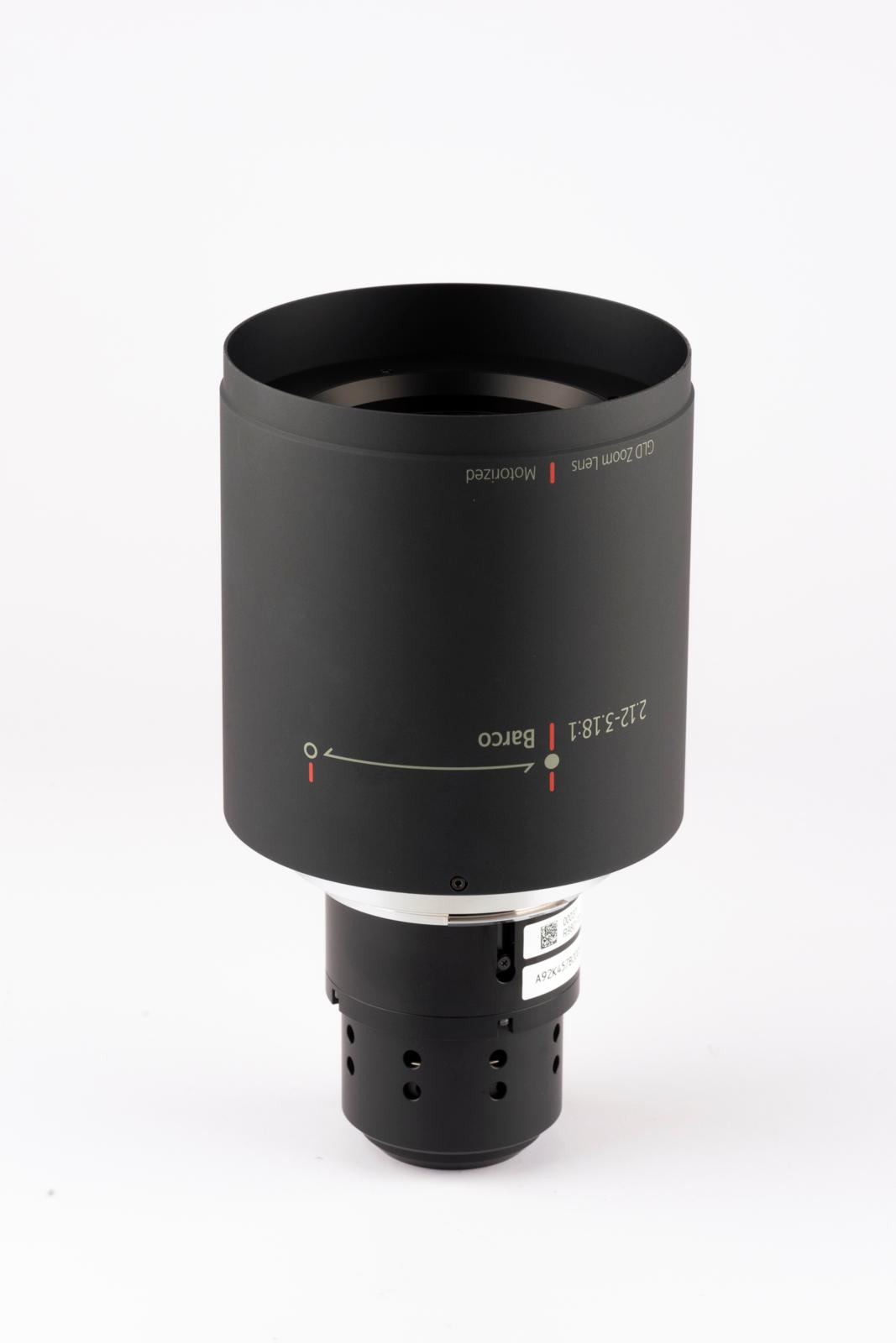 Barco R98017211 projection lens F80-4K12, F80-4K7, F80-4K9, F80-Q12, F80-Q7, F80-Q9, Medea