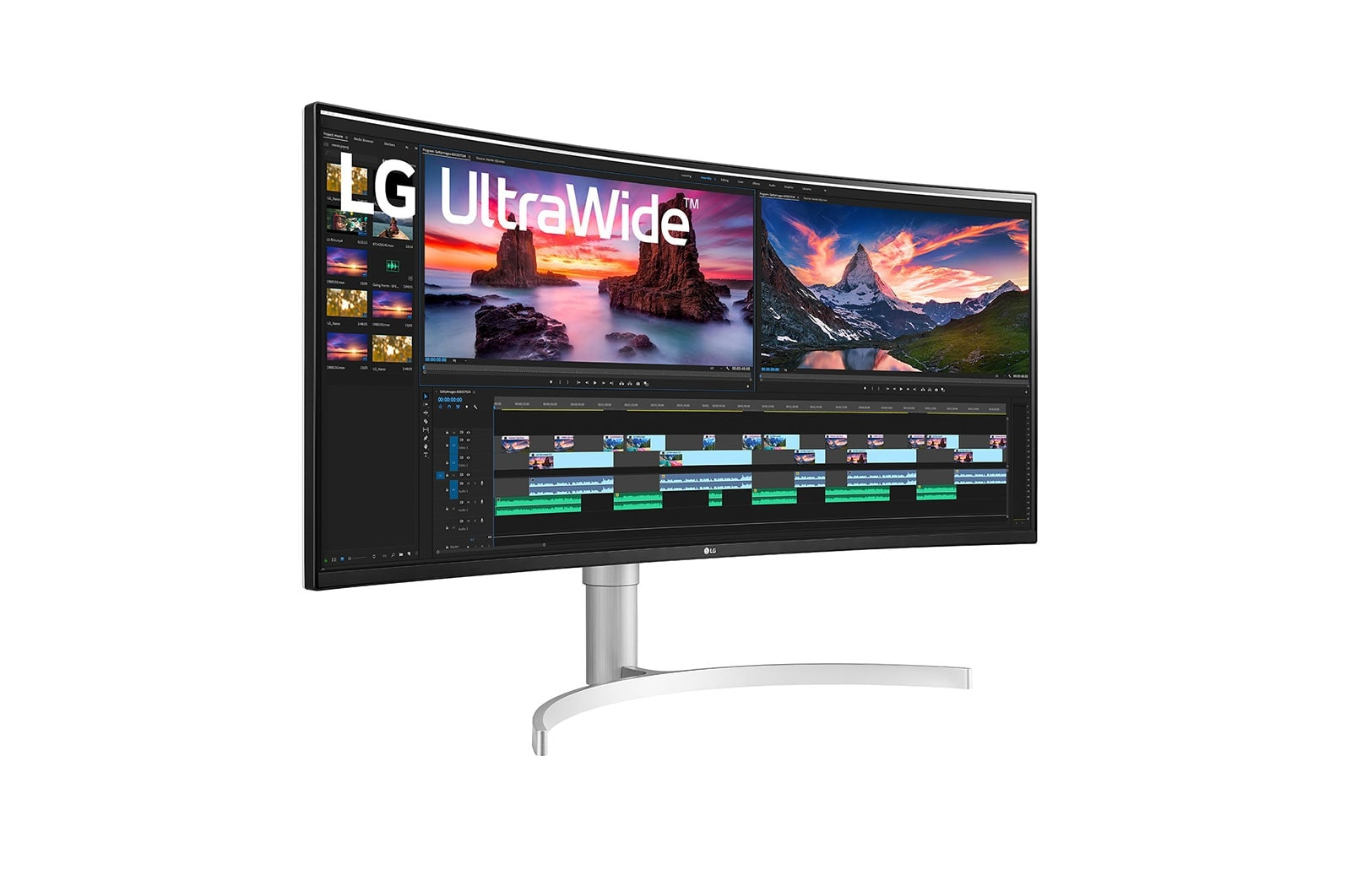 LG 38WN95CP-W computer monitor – image 4