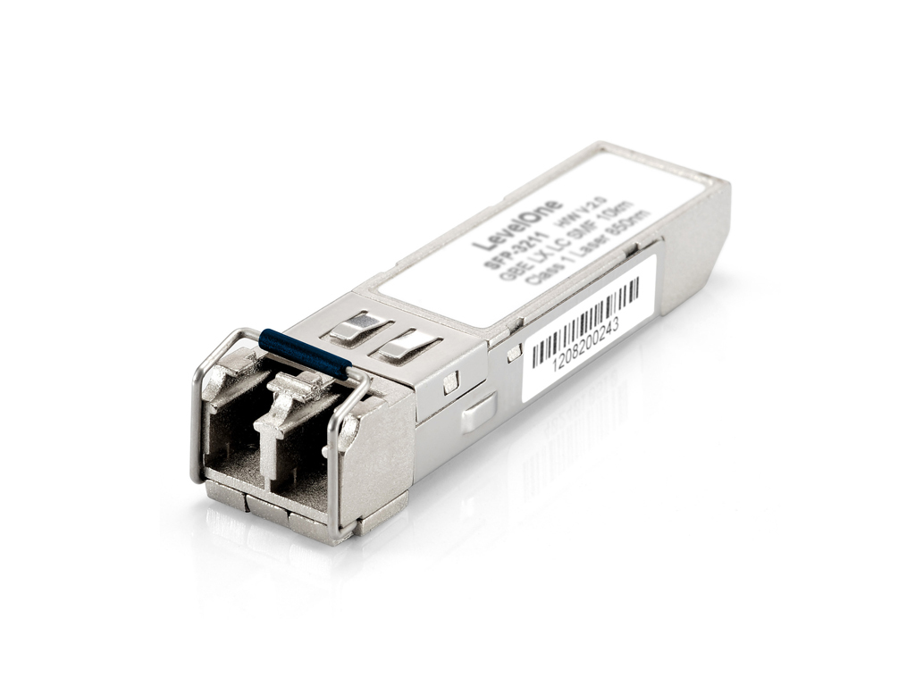 LevelOne SFP-3211 modulo del ricetrasmettitore di rete Fibra ottica 1250 Mbit/s 1310 nm (LevelOne SFP-3211 - SFP [mini-GBIC] tr)