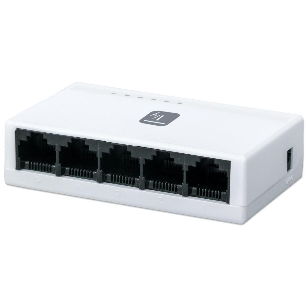 Techly Switch Hub 5 Ports 10/100 Mbps Fast Ethernet I-SWHUB-050TY – image 6