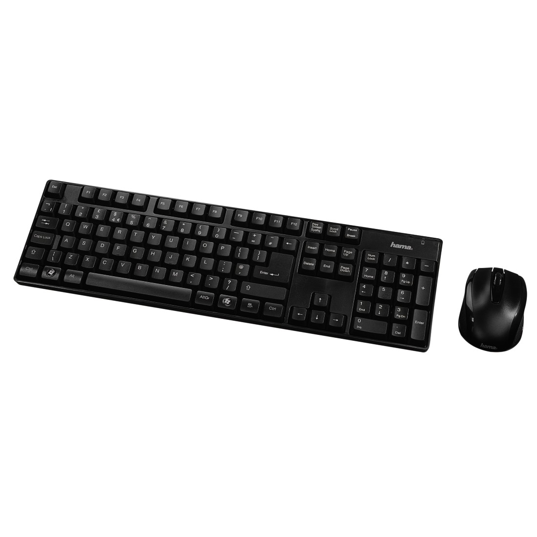 Hama 73053818 keyboard Mouse included RF Wireless QWERTY English Black – image 1