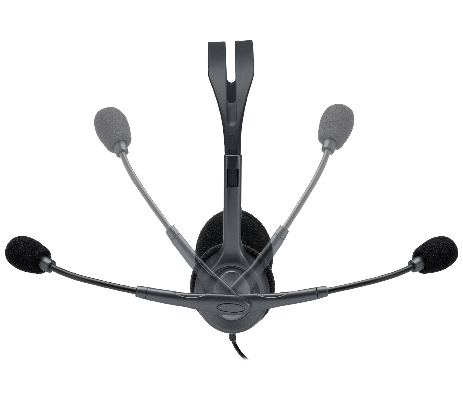 Logitech Audífonos con Micrófono H111, Alámbrico, 1.8 Metros, 3.5mm, Gris. 981-000612