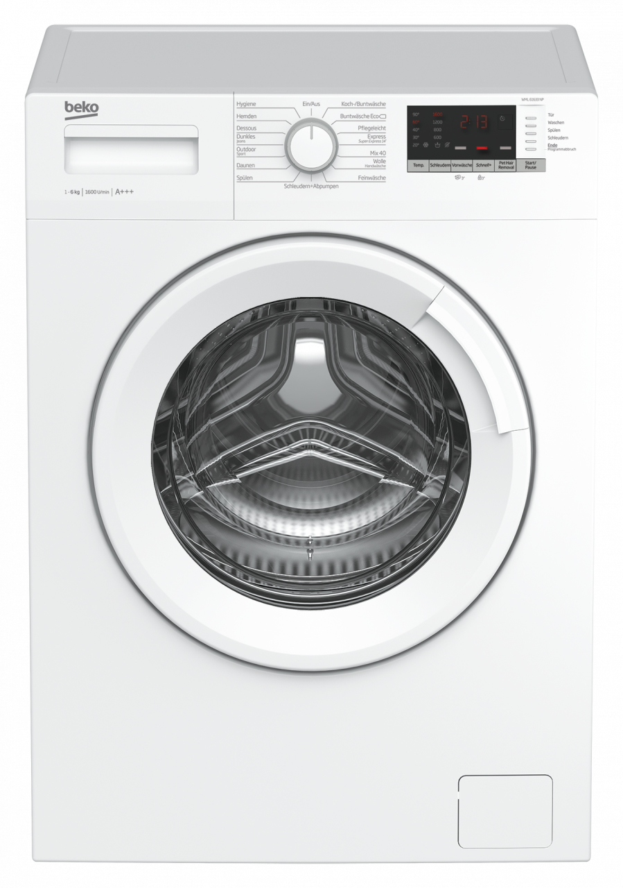 Beko WML 61633 NP — vue 1 sur 2