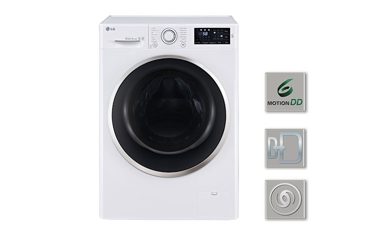 LG F82841WH washing machine Front-load – image 4
