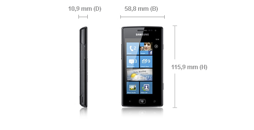 Samsung Omnia W GT-I8350 – image 2
