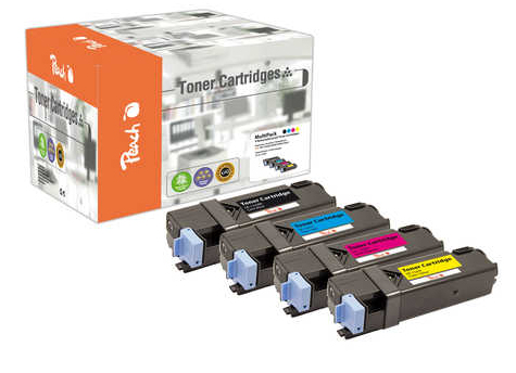 Peach 111725 toner cartridge 1 pc(s) Compatible Black, Cyan, Magenta, Yellow