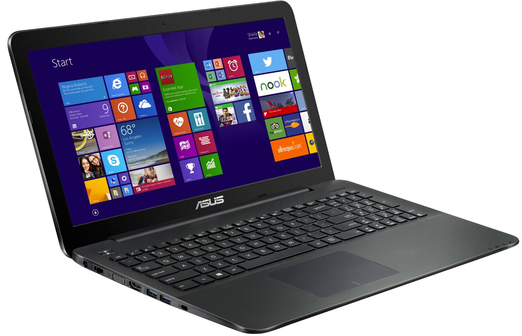 ASUS X554LA Intel® Core™ i3 i3-4030U Laptop – image 1