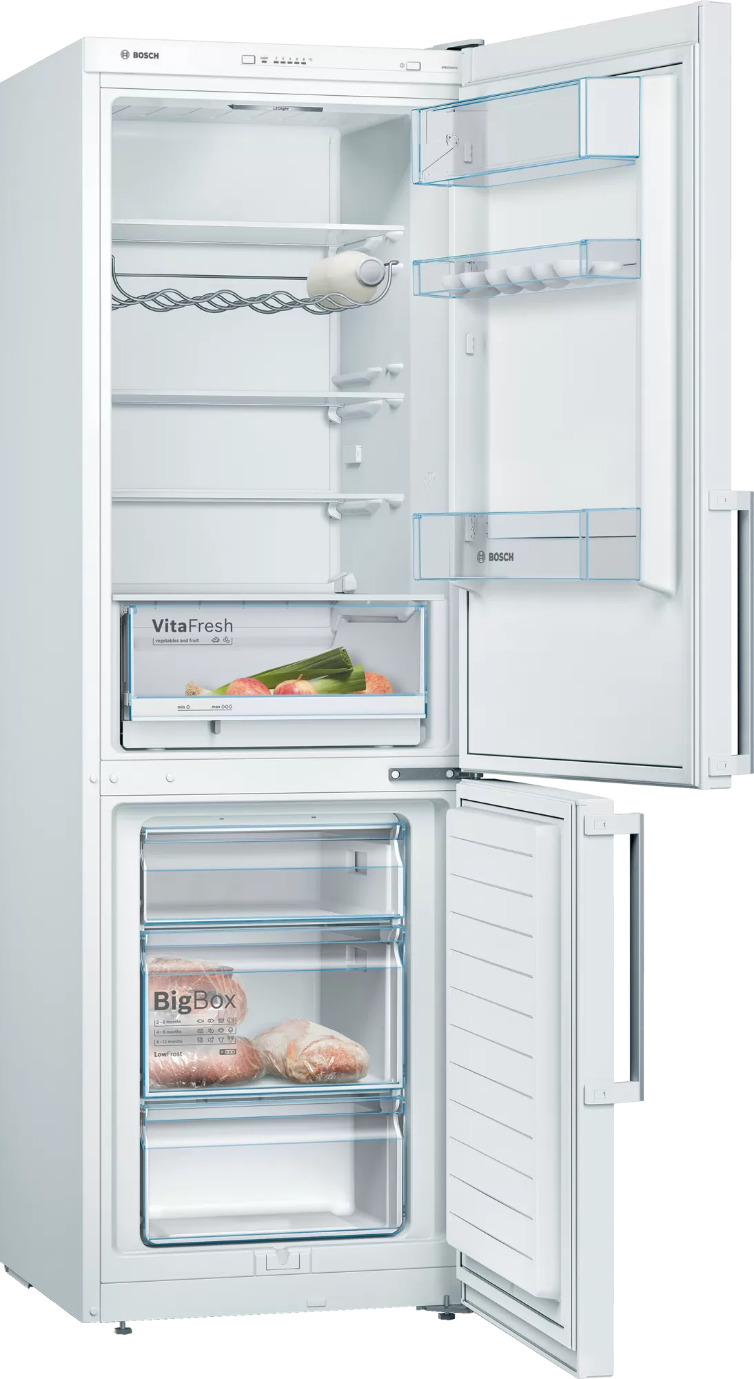 Beko KGV366WEP fridge-freezer Freestanding – image 2