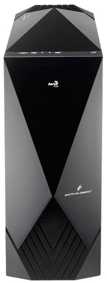 Aerocool EN56519 computer case Midi Tower Black, Red – image 2