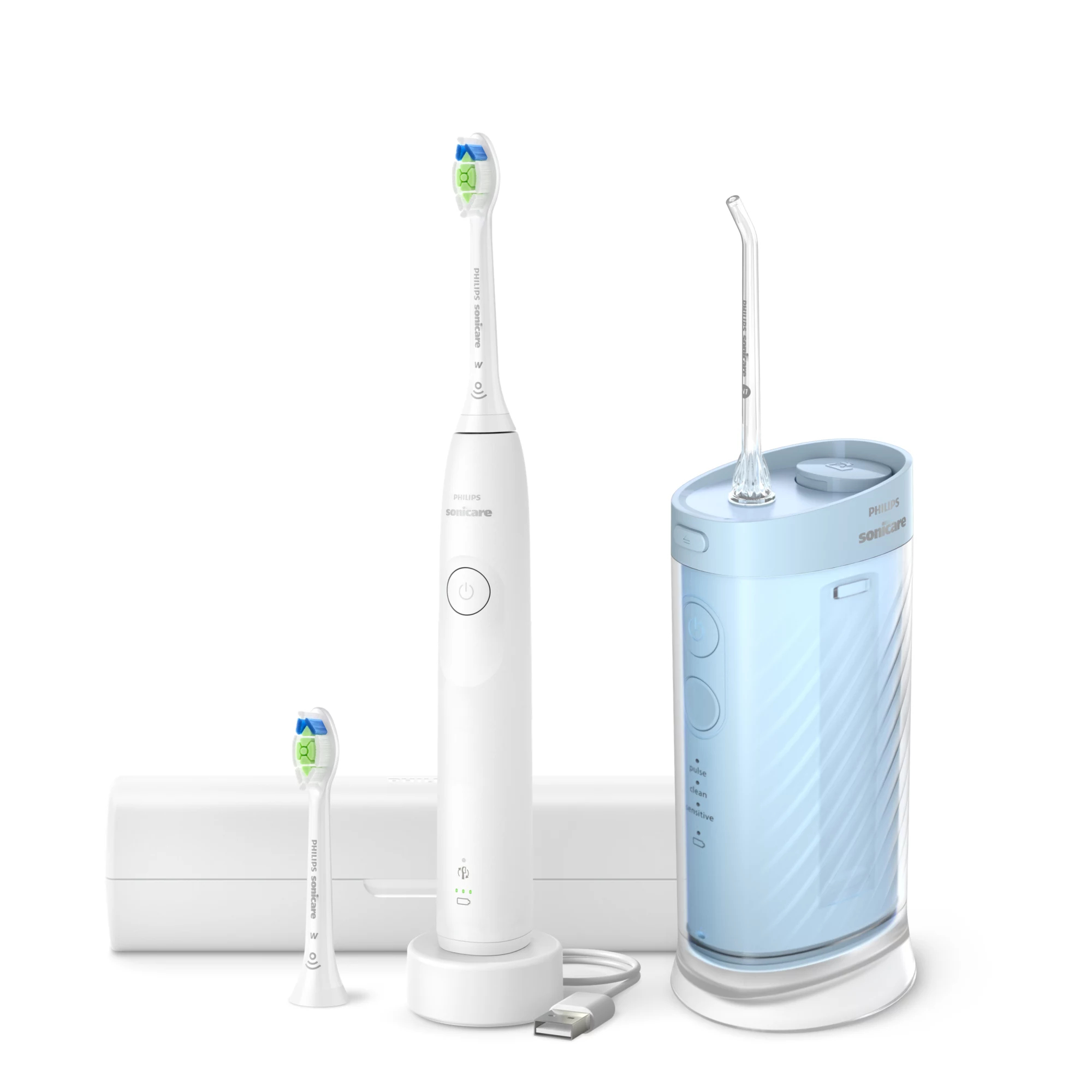 Philips HX3334/43 electric toothbrush Adult Sonic toothbrush White – image 1