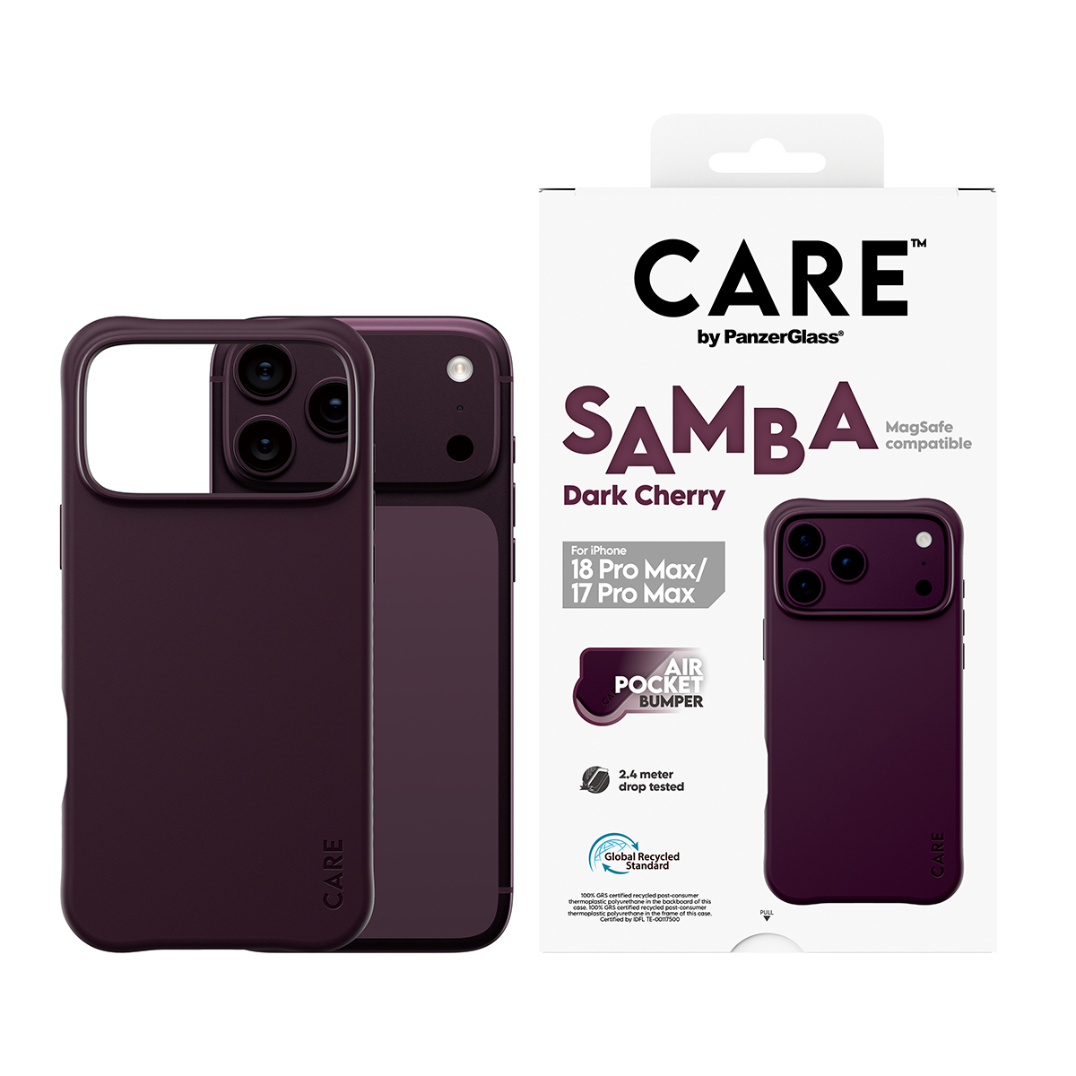 PanzerGlass CARE™ by PanzerGlass® Samba Case Dark Cherry w. MagSafe iPhone 18 Pro Max | 17 Pro Max – image 2