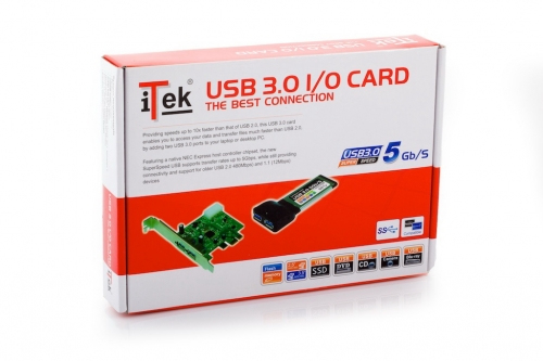 itek ITUH302E interface cards/adapter USB 3.2 Gen 1 (3.1 Gen 1) – image 2