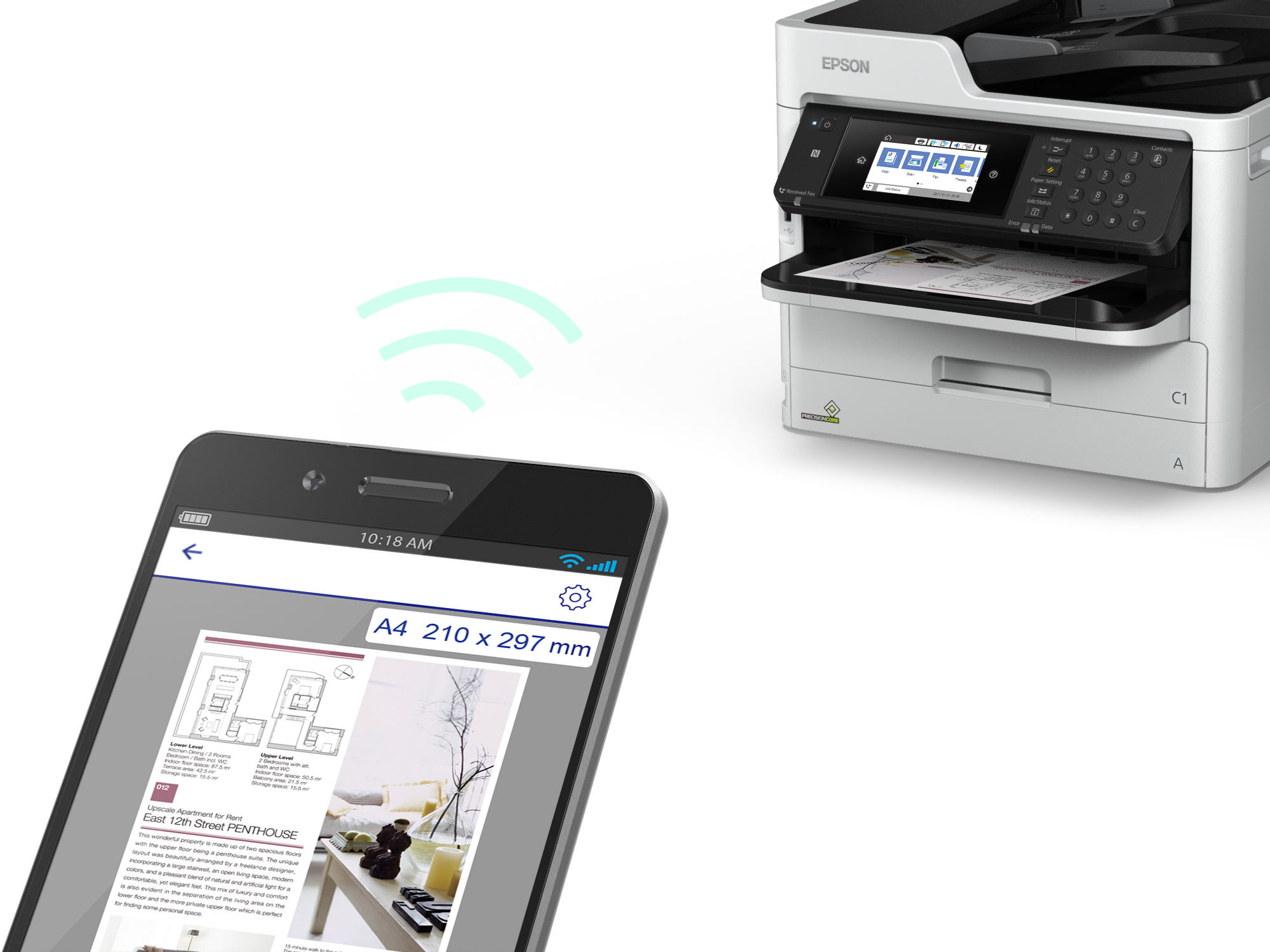 Epson WorkForce Pro WF-C5790DWF Inkjet A4 – image 8