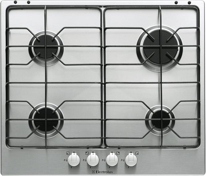 Electrolux EHG641X Stainless steel Built-in Gas 4 zone(s)