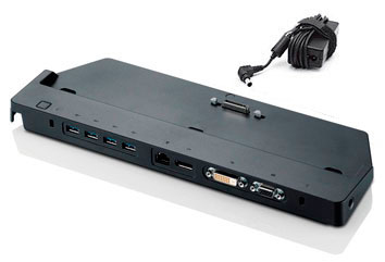 Fujitsu S26391-F1327-L110 laptop dock/port replicator Docking Black