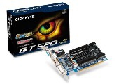 GIGABYTE GV-N520OC-1GI graphics card NVIDIA GeForce GT 520