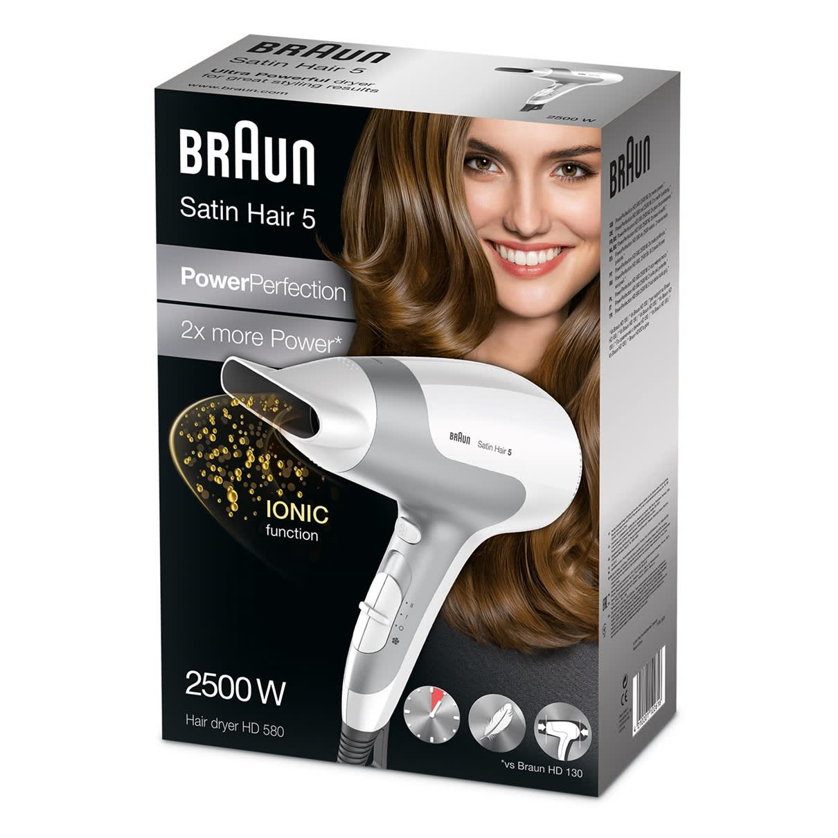 Braun Silk-épil 5 HD580 hair dryer – image 4