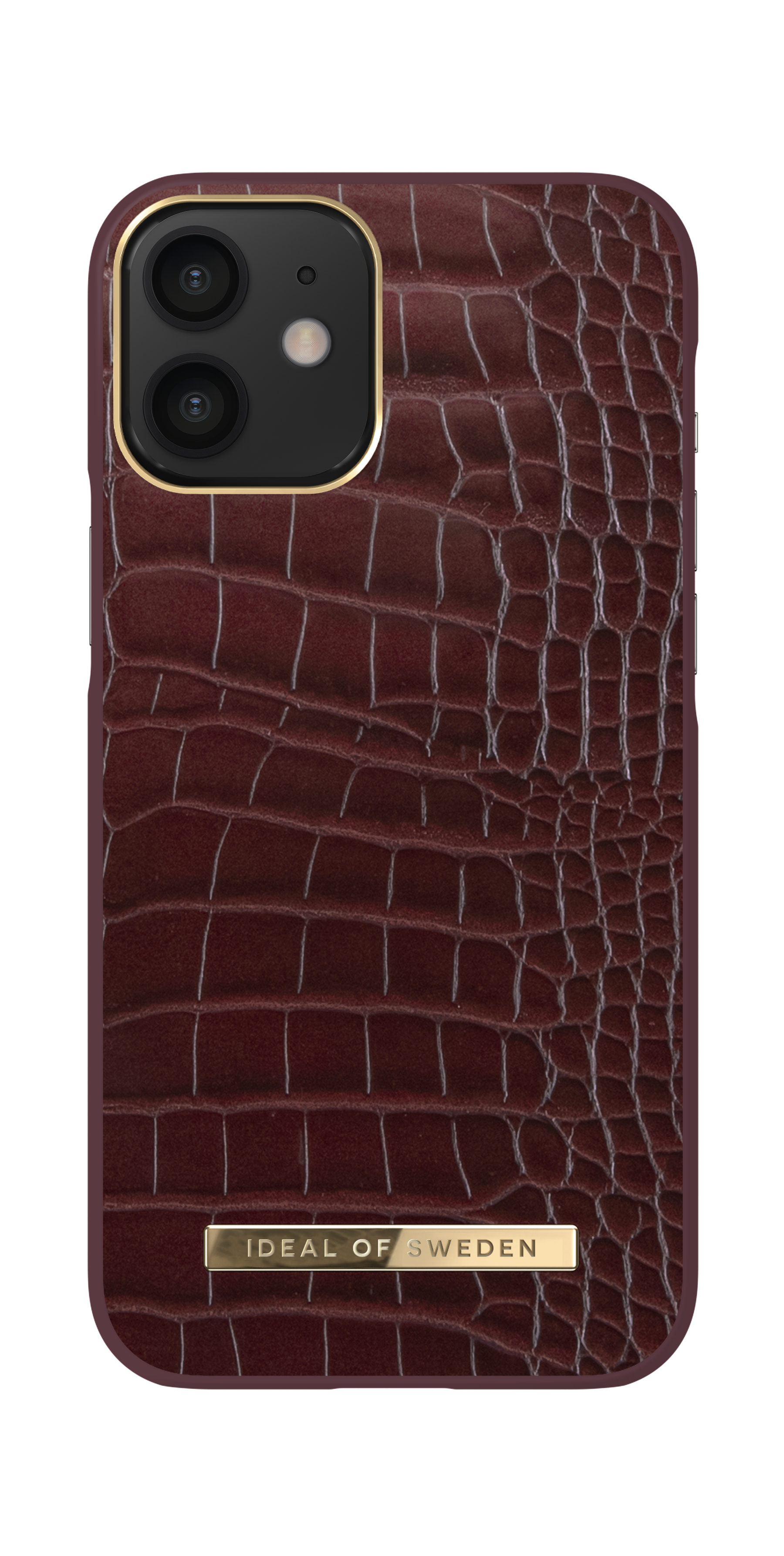 iDeal of Sweden Atelier Case iPhone 12 MINI Scarlet Croco – image 3
