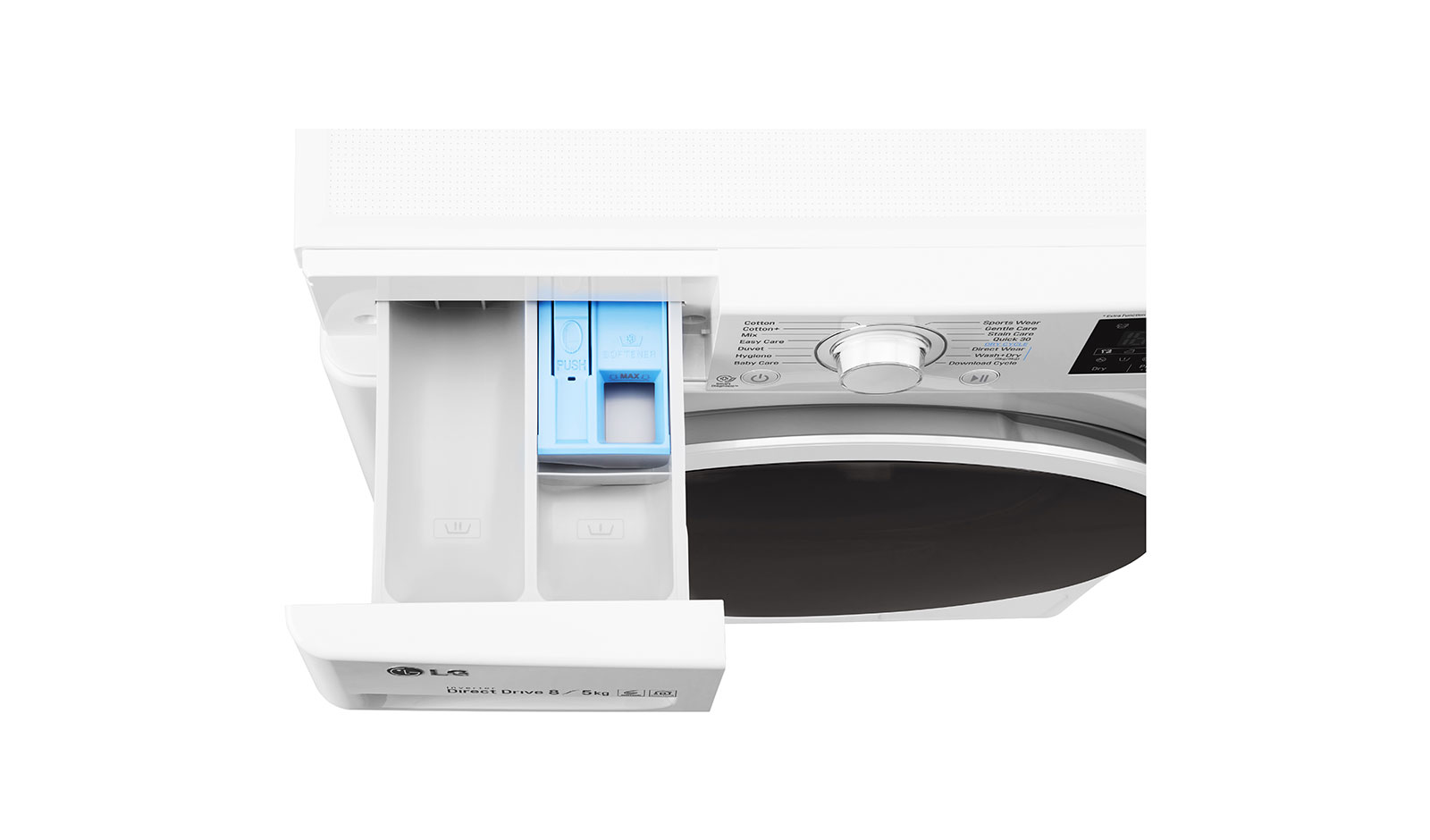 LG F4J6TMP0W washer dryer Freestanding Front-load White – image 9