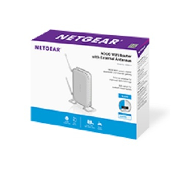 NETGEAR WNR614 Fast Ethernet (10/100) Power over Ethernet (PoE) White – image 4