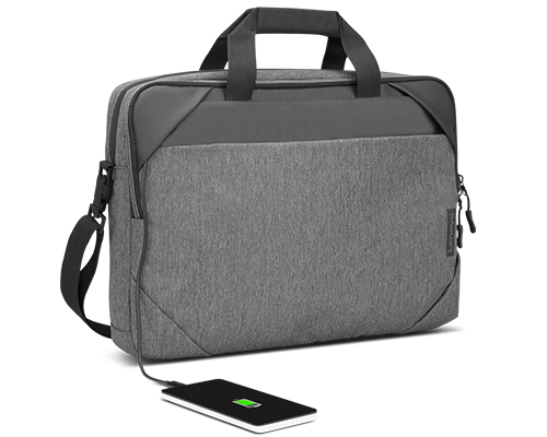 Lenovo Urban 39.6 cm (15.6") Toploader bag Charcoal, Grey – image 3