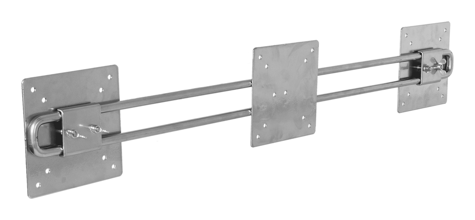 R-Go Tools R-Go Steel Wing for 2 monitors, black