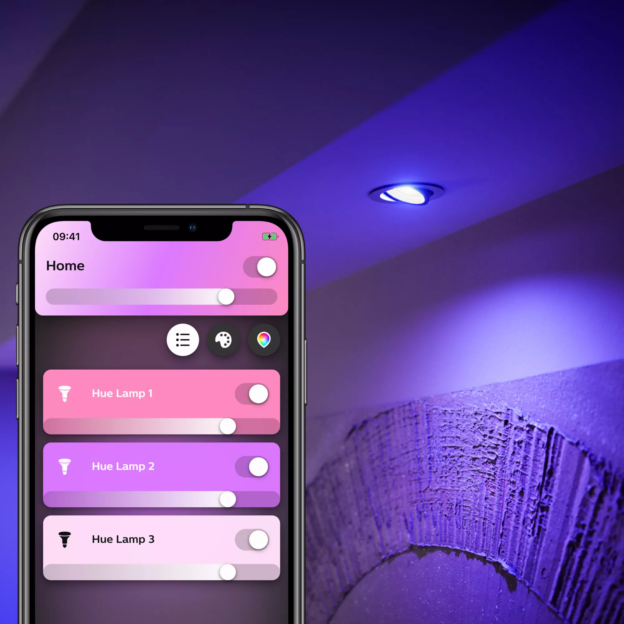 Philips by Signify Philips Hue White and colour ambience 1-pack GU10 – image 5