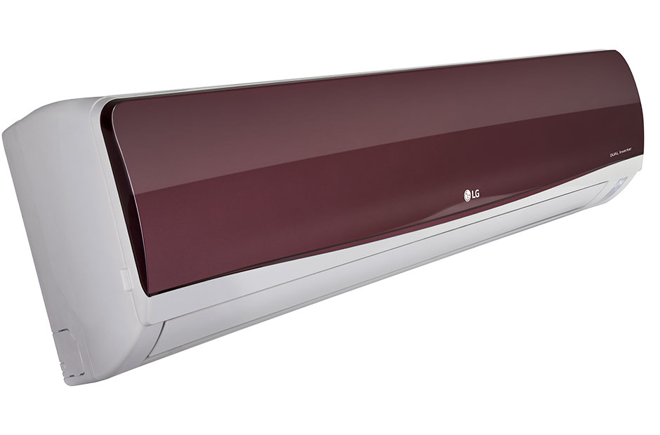 LG JS-Q18WTXD air conditioner Split system Red, White – image 2