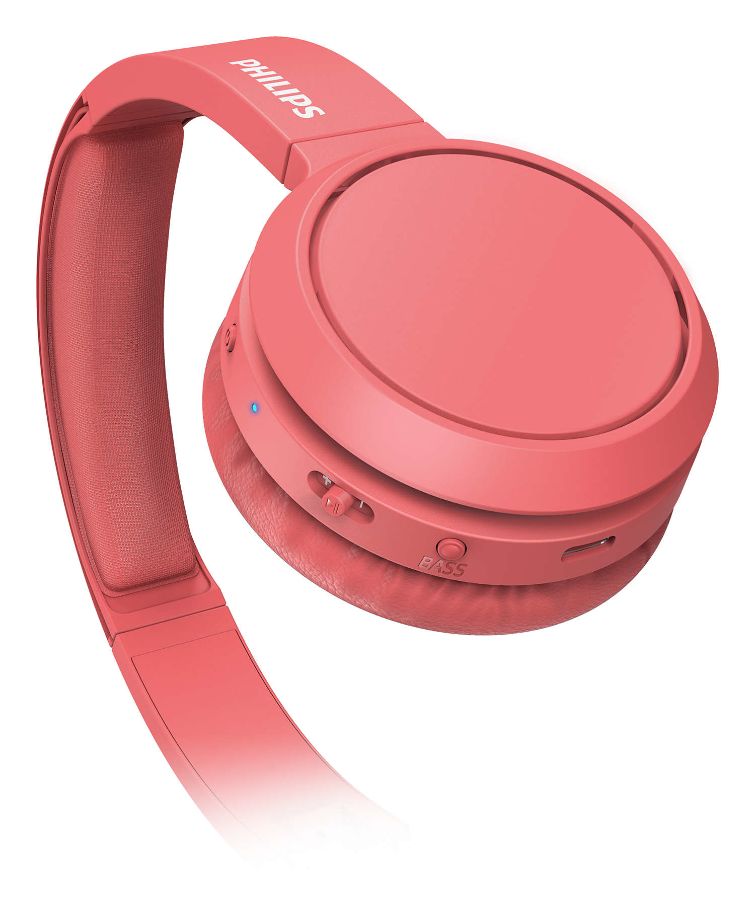Philips 4000 series TAH4205RD/00 headphones/headset Wireless Head-band Calls/Music USB Type-C Bluetooth Red – image 6