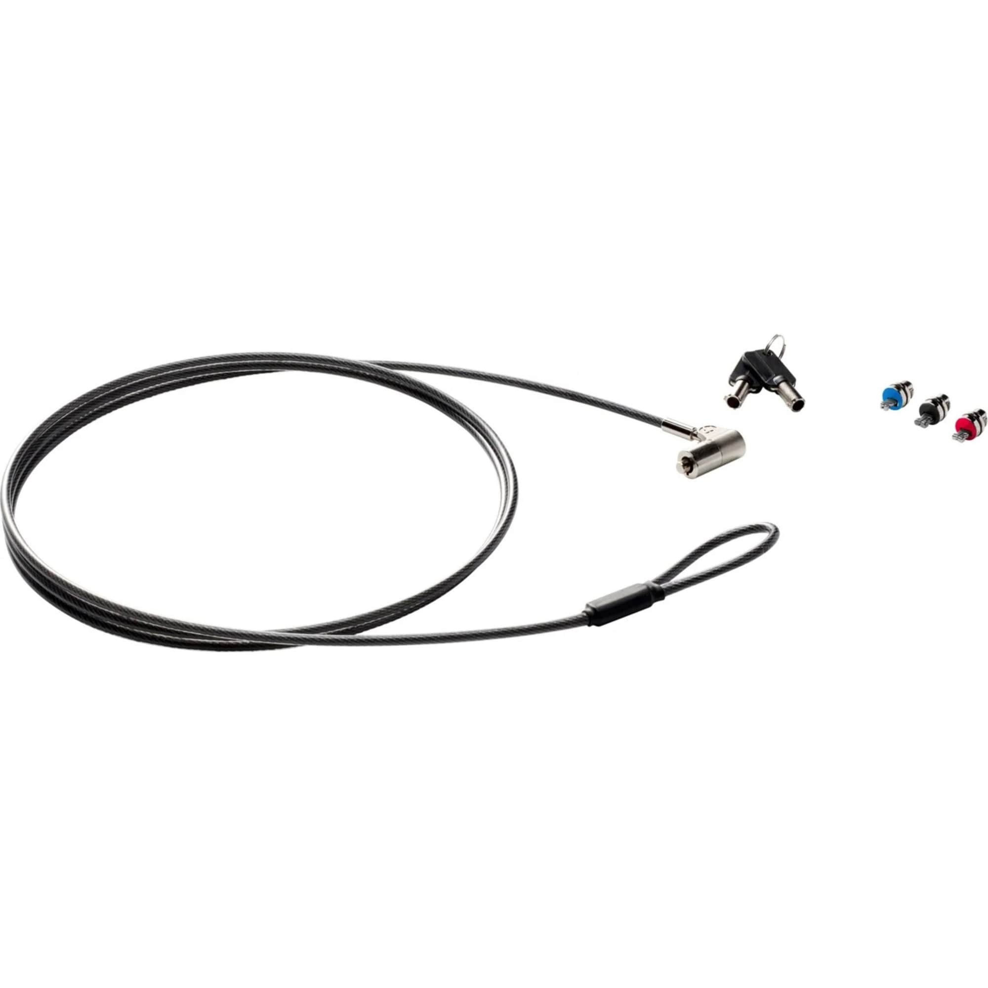 Candado de Seguridad HP 6UW42AA - 1.83m - Negro - 6UW42AA