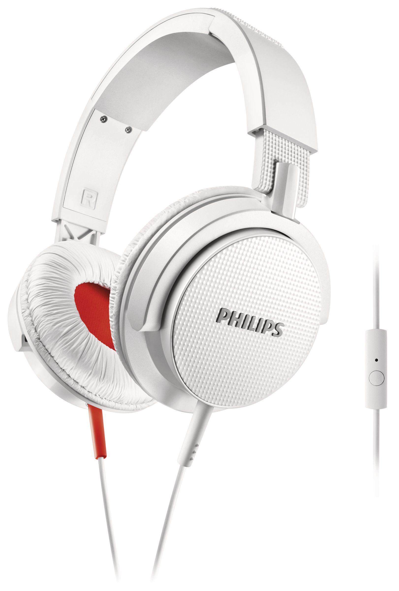 Philips SHL3105WT/28 headphones/headset Wired Head-band White – image 1