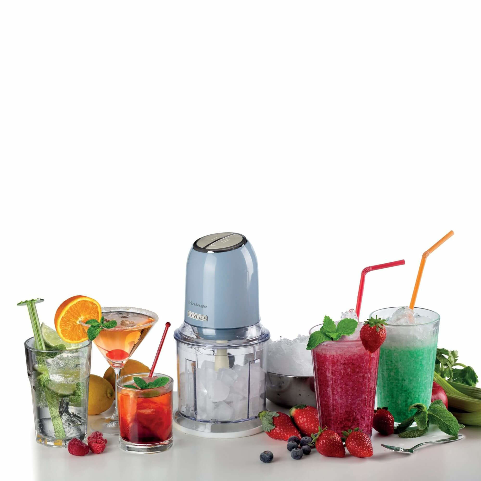 Ariete 438, Vintage Chopper, Chopper and Ice Crusher, 2 speeds, 4 stainless steel blades, 600 ml graduated cup – image 8