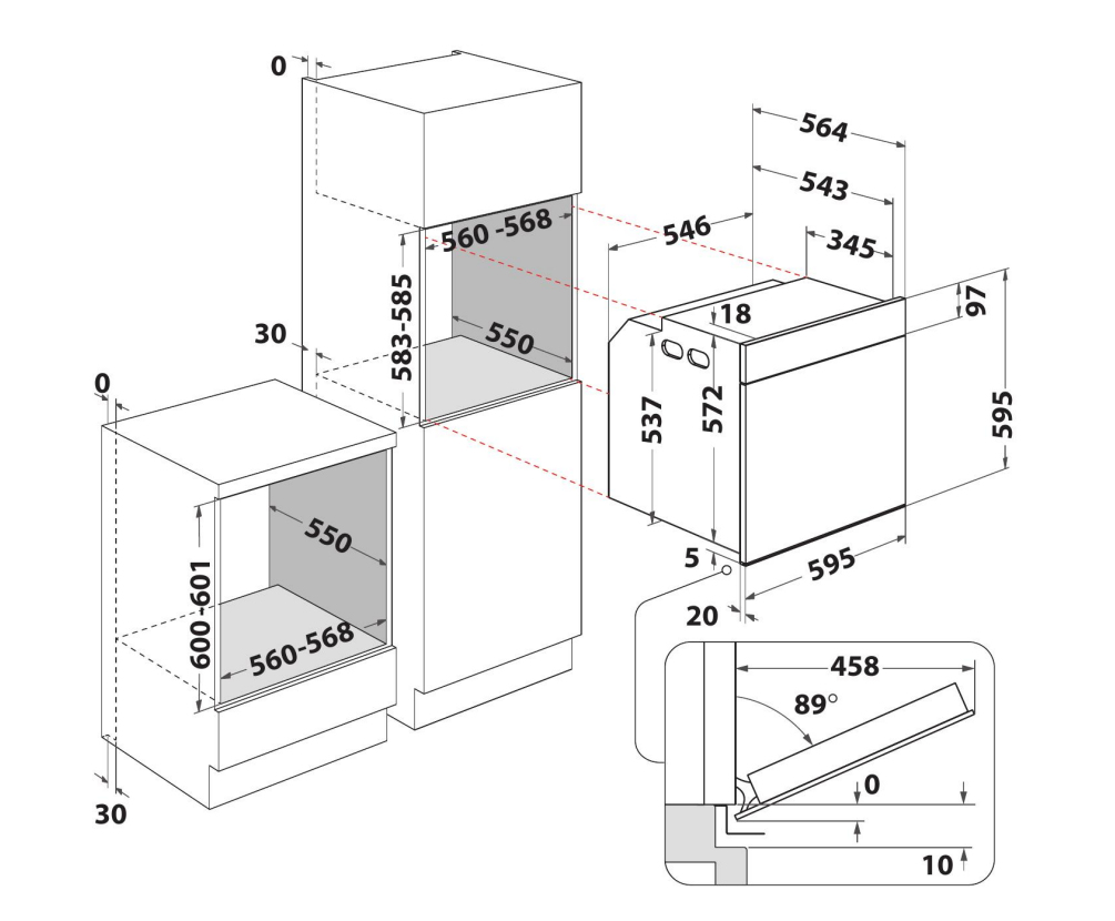 Hotpoint FA3 840 P BL HA – image 4