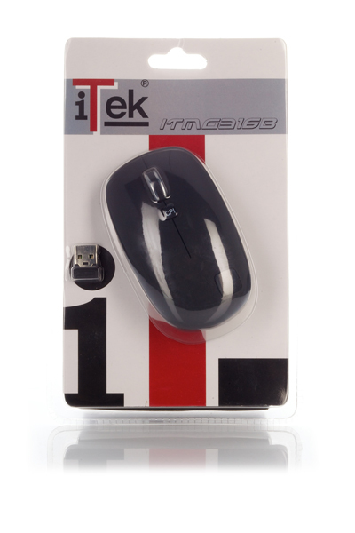 itek ITMG316B mouse Office RF Wireless Optical 800 DPI – image 2