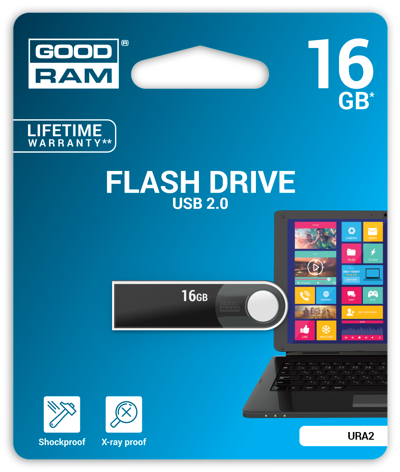 Goodram URA2-0160K0R11 USB flash drive – image 4