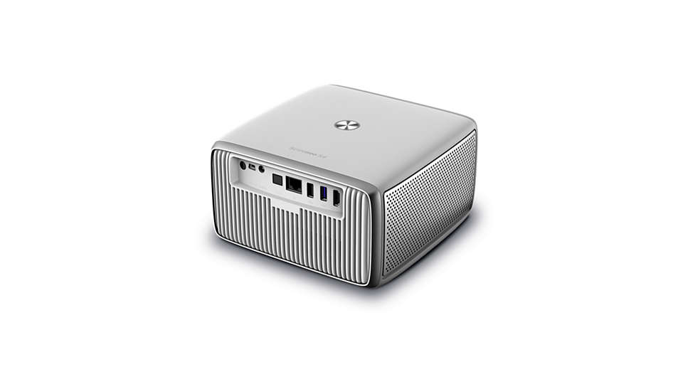 Philips SCN450/INT data projector Short throw projector 1800 ANSI lumens DLP 1080p (1920x1080) Black, Silver – image 2