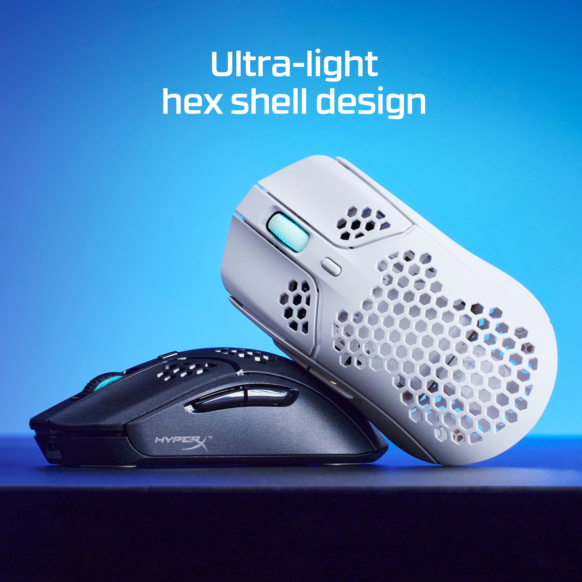 HyperX Pulsefire Haste - Wireless Gaming Mouse (White) – image 6