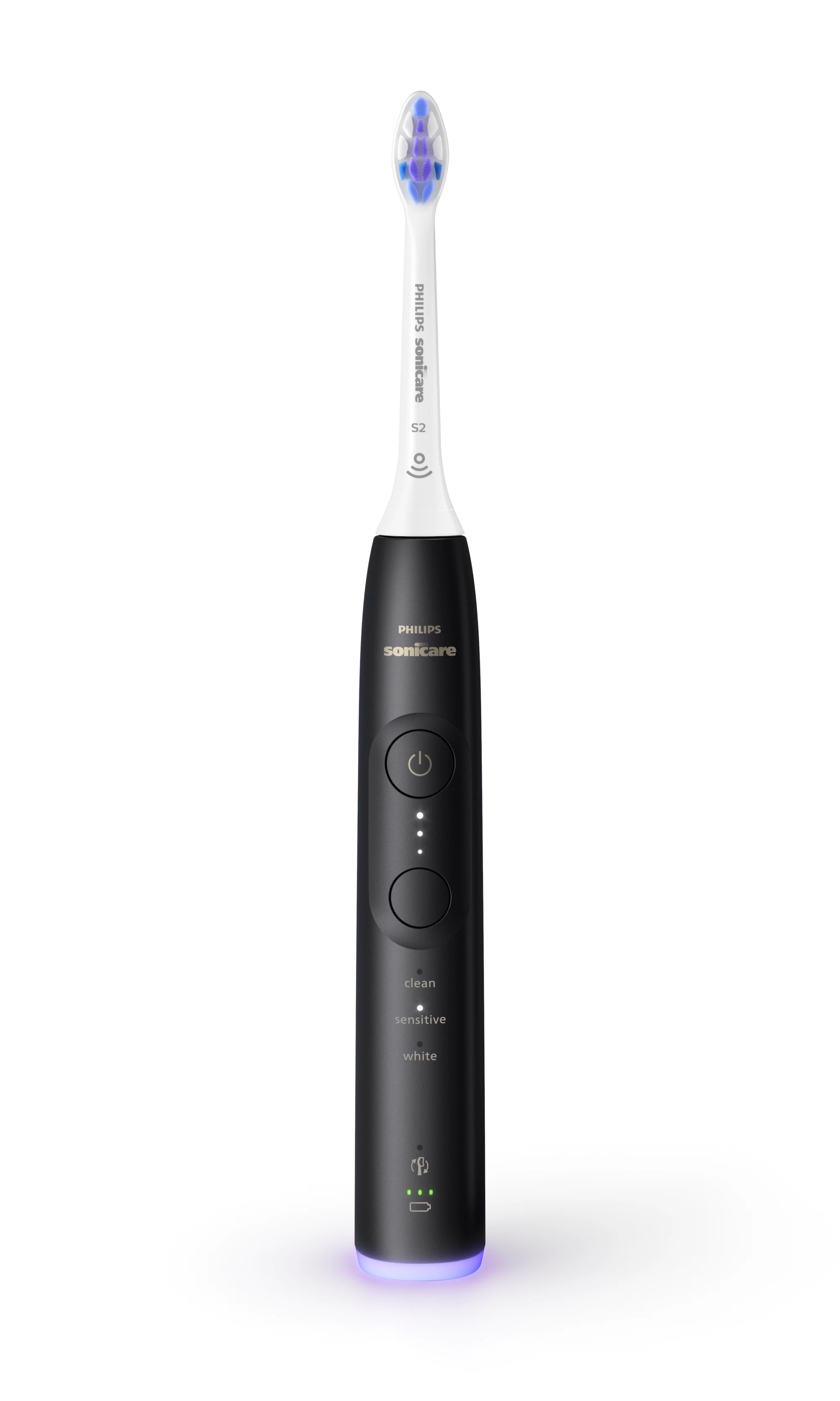 Philips HX7411/04 electric toothbrush Adult Sonic toothbrush Black – image 2